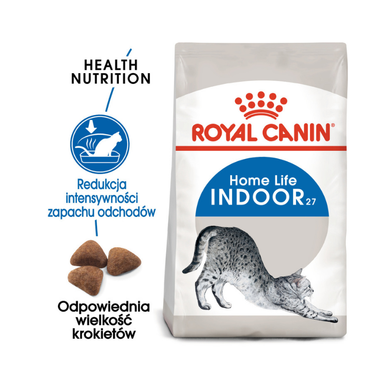 Karmy suche dla kota - Royal Canin Indoor 27 karma sucha dla kotów dorosłych, przebywających wyłącznie w domu