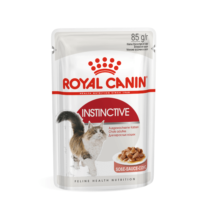 Karmy mokre dla kota - Royal Canin Instinctive Feline w sosie 12x85g