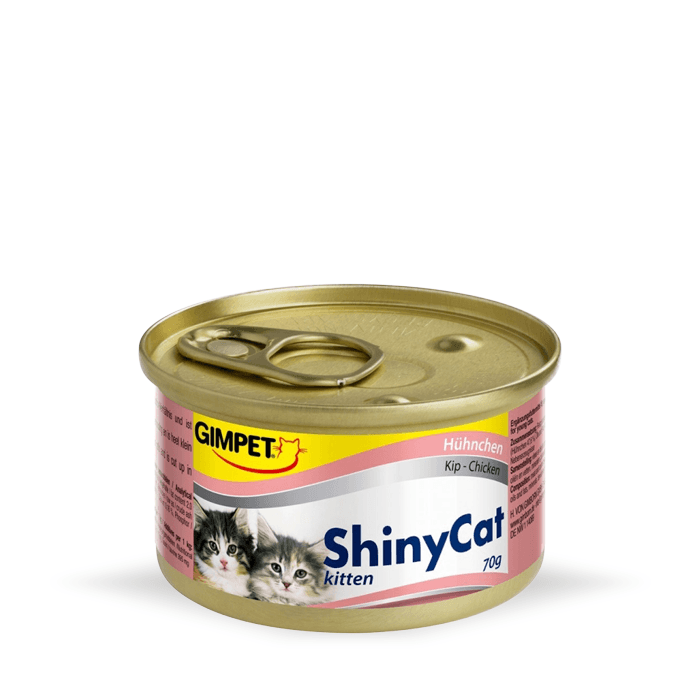 Karmy mokre dla kota - Gimcat ShinyCat Kitten 70g x 12