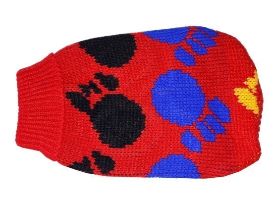Ubranka dla psa - Doggy Fashion Golf czerwony ze wzorem