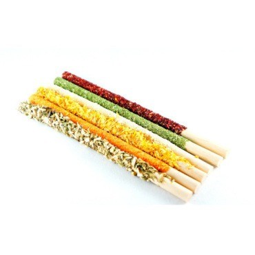 Przysmaki dla małych ssaków - Ham Stake Gryzaki kwiatowo-ziołowo-warzywne 20cm 6 szt.