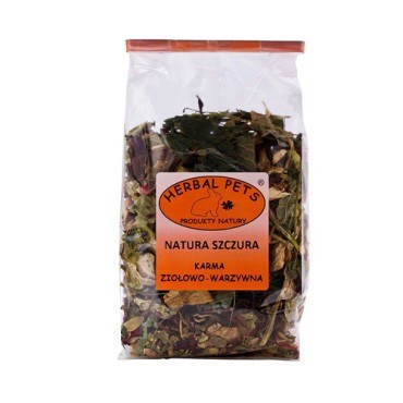 Karmy dla małych ssaków - Herbal Pets Karma ziołowa Natura Szczura 150g