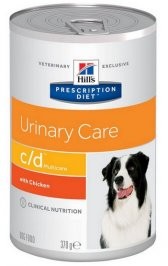 Karmy mokre dla psa - Hill's Prescription Diet Canine c/d Urinary Care Multicare z kurczakiem 370g