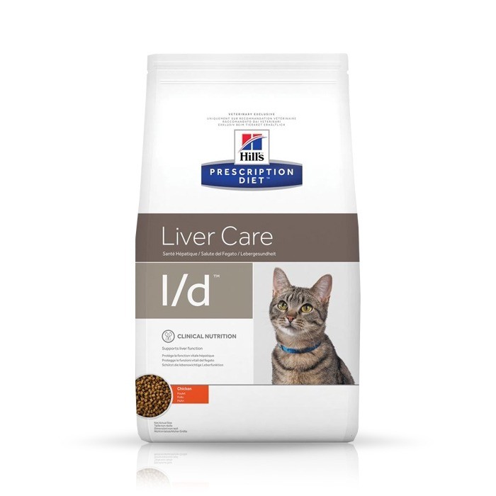 Karmy suche dla kota - Hill's Prescription Diet Feline l/d Liver Care z kurczakiem