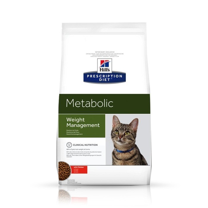 Karmy suche dla kota - Hill's Prescription Diet Feline Metabolic Weight Management z kurczakiem