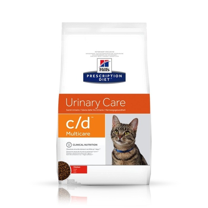Karmy suche dla kota - Hill's Prescription Diet Feline c/d Urinary Care z kurczakiem