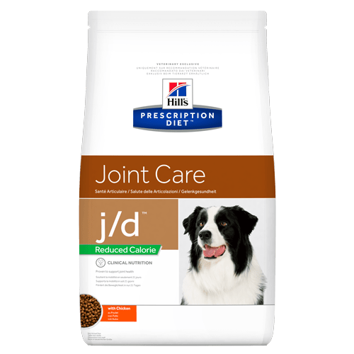 Karmy suche dla psa - Hill's Prescription Diet Canine j/d Joint Care Reduced Calorie z kurczakiem