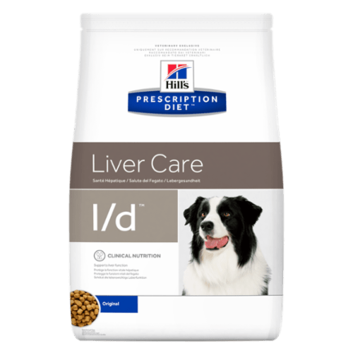 Karmy suche dla psa - Hill's Prescription Diet Canine l/d Liver Care original