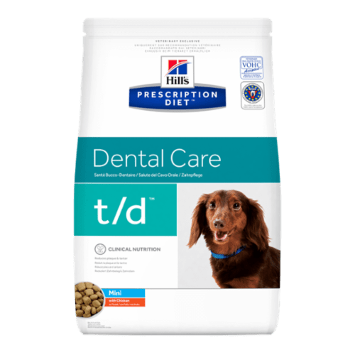 Karmy suche dla psa - Hill's Prescription Diet Canine t/d Dental Care Mini z kurczakiem