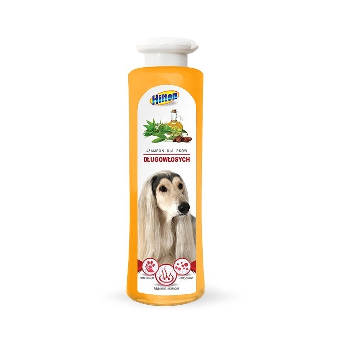 Higiena, pielęgnacja sierści - Hilton Szampon dla psów długowłosych 200ml