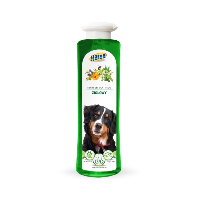 Higiena, pielęgnacja sierści - Hilton Szampon ziołowy dla psów 200ml