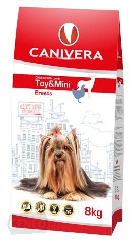 Karmy suche dla psa - Canivera Adult Toy & Mini Breeds Chicken with Lamb