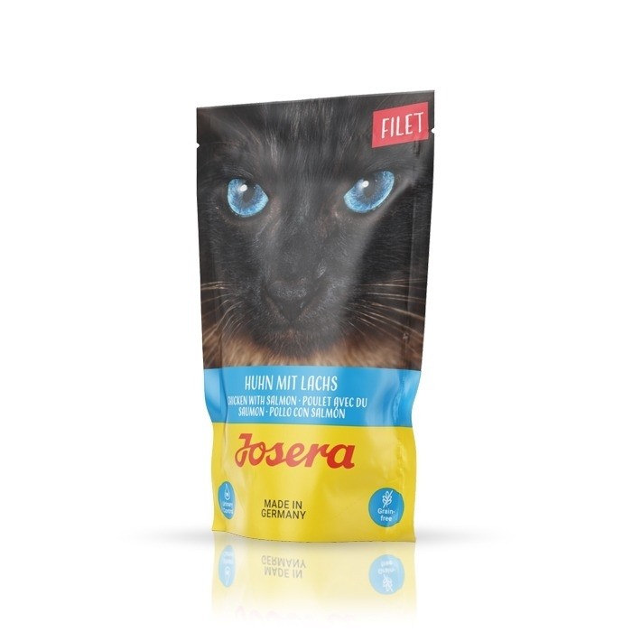 Karmy mokre dla kota - Josera Filet Kurczak z łososiem 70g x 4