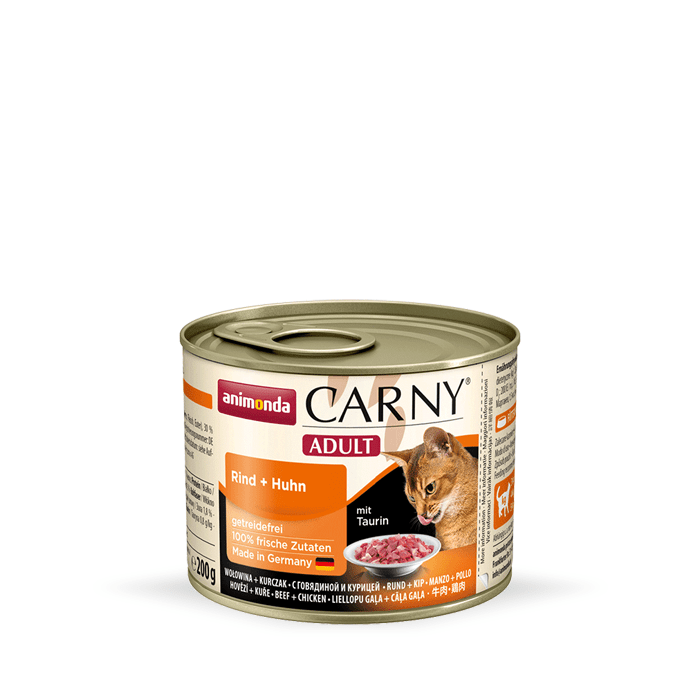Karmy mokre dla kota - Animonda Carny Adult 200g x 4