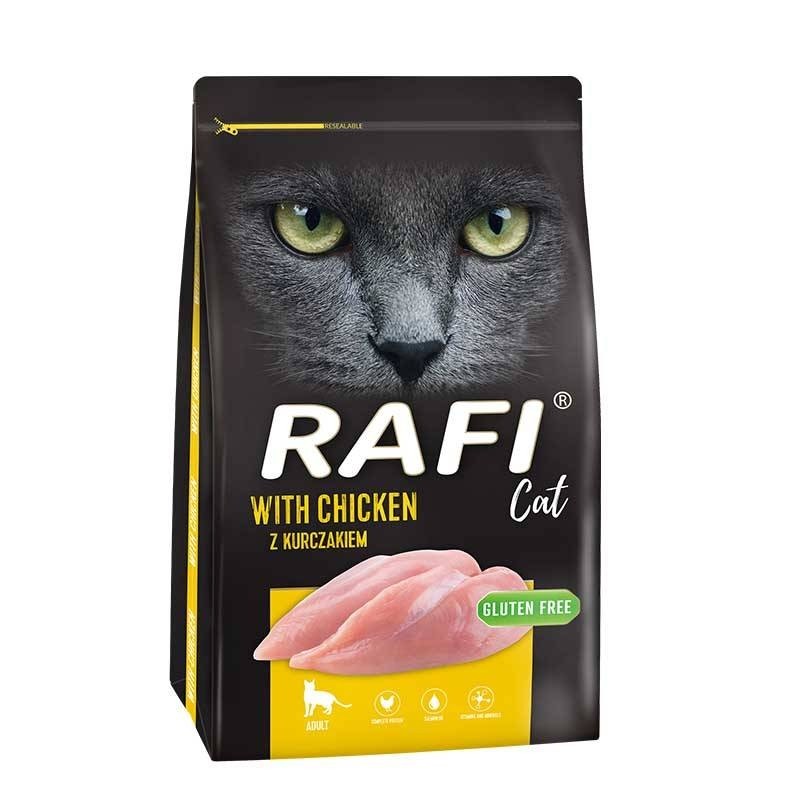 Karmy suche dla kota - Rafi Cat Adult z kurczakiem