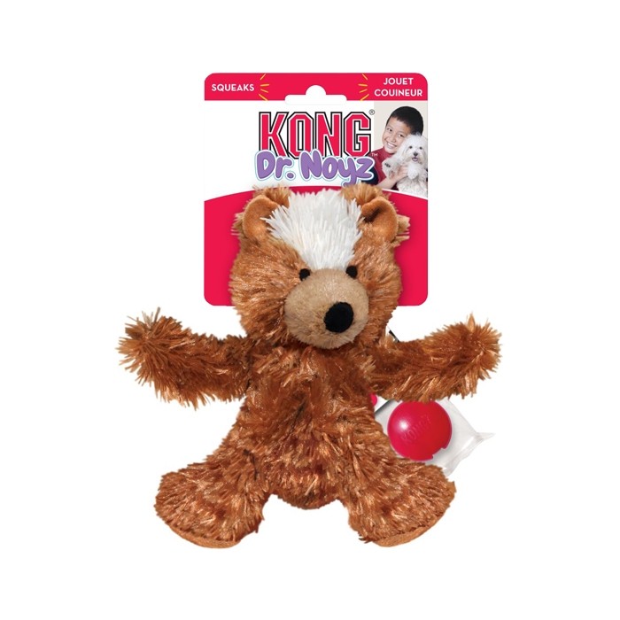 Zabawki - Kong Teddy Bear Pluszowy miś z piszczałką
