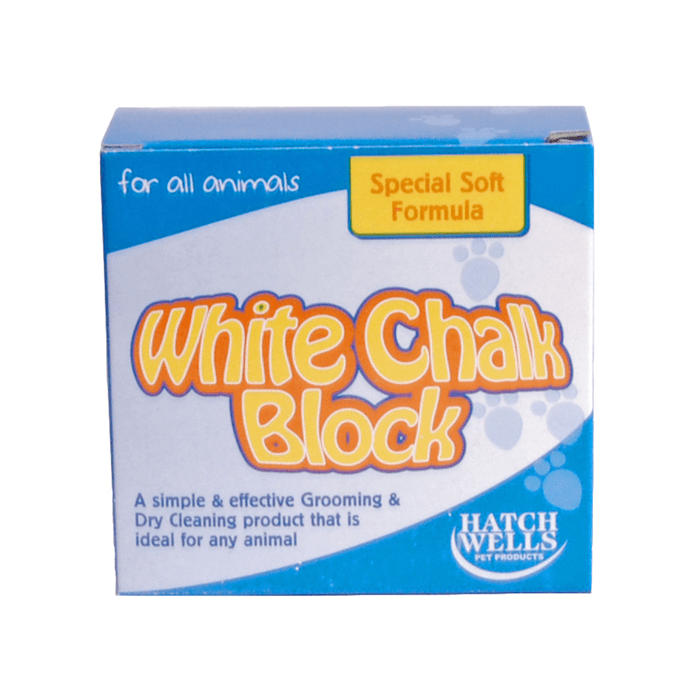 Higiena, pielęgnacja sierści - KW White Chalk Block Kreda do pielęgnacji sierści 150g