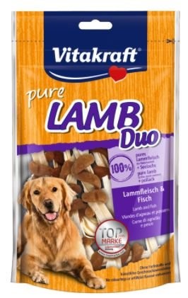 Przysmaki dla psa - Vitakraft Pies Lamb Duo i Ryba paski 80g