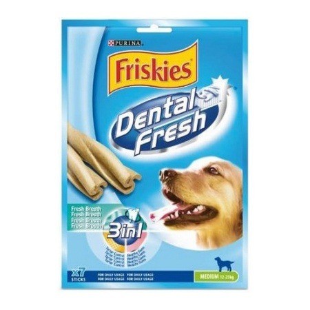 Przysmaki dla psa - Friskies Dental Fresh 3in1 Medium & Large 180g