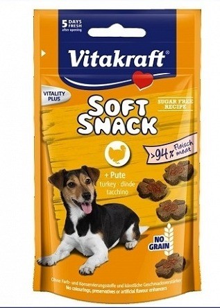 Przysmaki dla psa - Vitakraft Pies Soft Snack indyk 55g