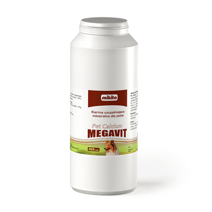 Suplementy - Mikita Megavit Pet-Calcium