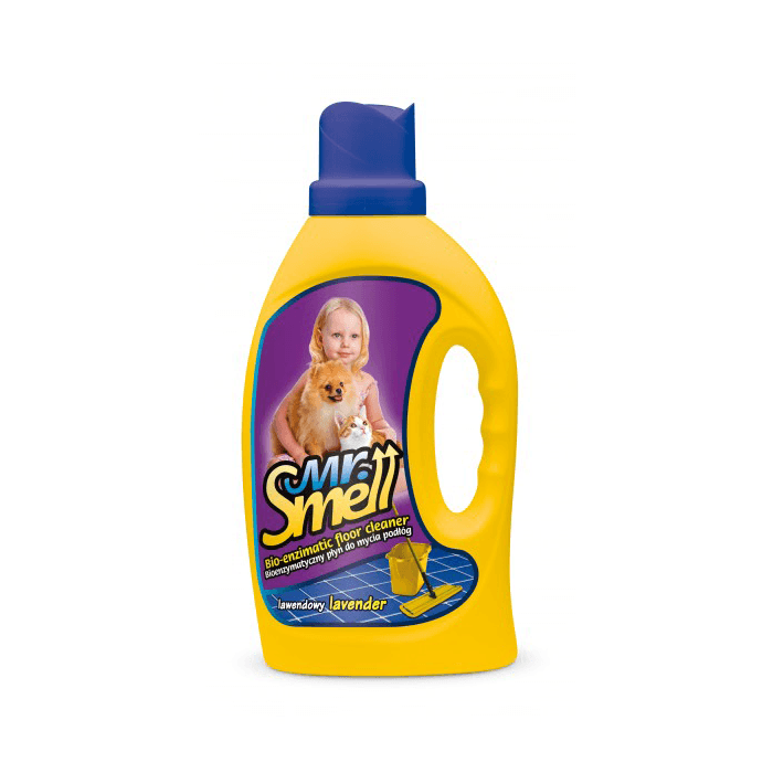 Produkty higieniczne - Mr Smell Płyn bioenzymatyczny do mycia podłóg o zapachu lawendowym 1l