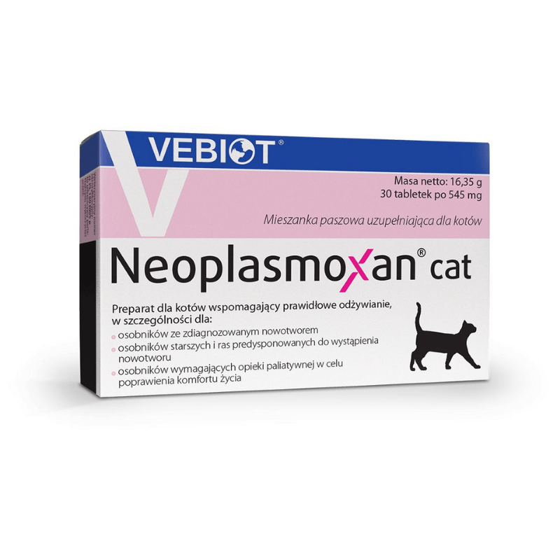 Suplementy - Vebiot Neoplasmoxan Cat na nowotwory 30 tabletek