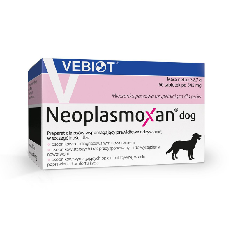 Suplementy - Vebiot Neoplasmoxan Dog na nowotwory 60 tabletek
