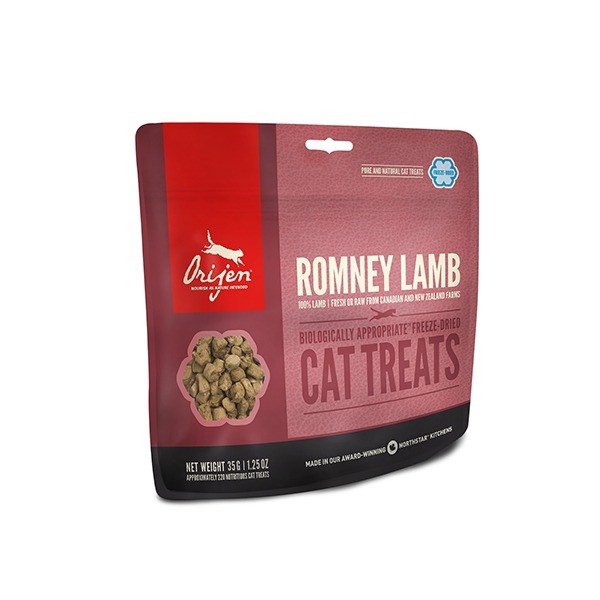 Przysmaki dla kota - Orijen Freeze Dried Romney Lamb Cat przysmak liofilizowany dla kota 35g