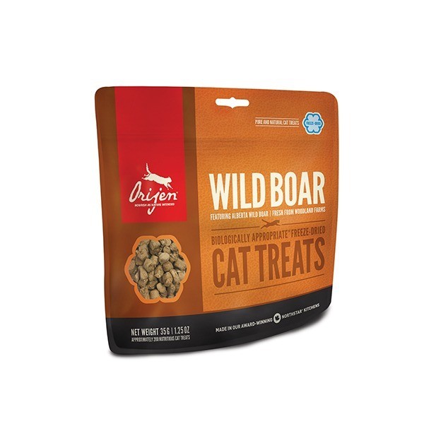 Przysmaki dla kota - Orijen FD Alberta Wild Boar Cat przysmak dla kota 35g