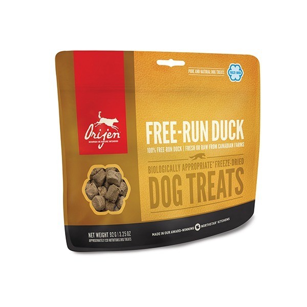 Przysmaki dla psa - Orijen Freeze Dried Free Run Duck przysmak liofilizowany dla psa 42,5g