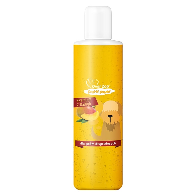 Higiena, pielęgnacja sierści - Over Zoo Frutti Szampon mango dla psów o długiej sierści 200ml