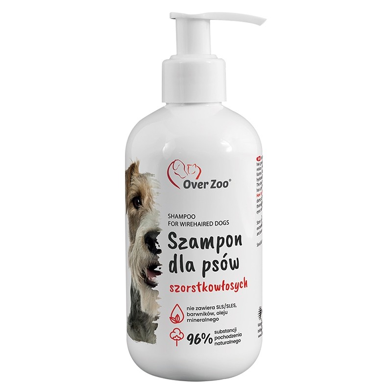 Higiena, pielęgnacja sierści - Over Zoo Szampon dla psów szorstkowłosych 250ml