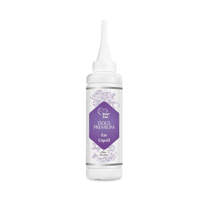 Higiena, pielęgnacja oczu, uszu, zębów - Over Zoo Dogs Premium Ear Liquid 125ml