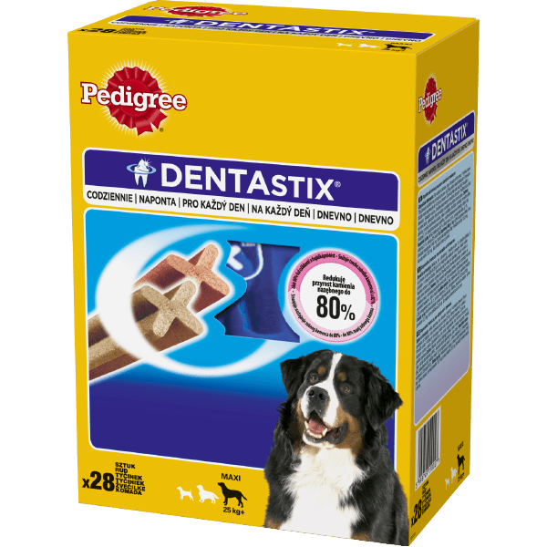 Przysmaki dla psa - Pedigree Dentastix Duże Rasy 270g x 4