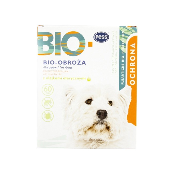 Preparaty lecznicze - PESS Bio-Obroża biologiczna dla psów