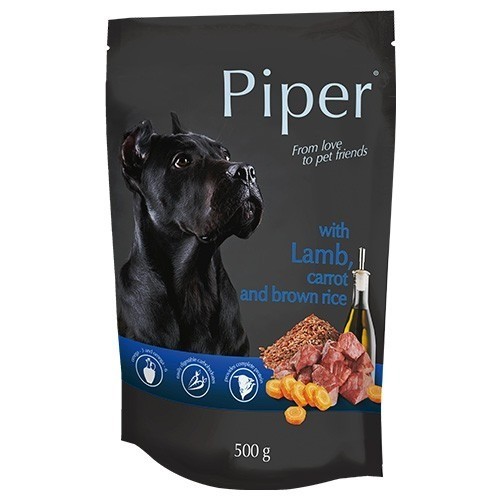 Karmy mokre dla psa - Piper 500g x 4