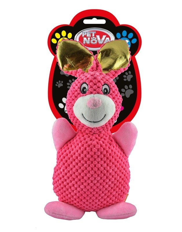 Zabawki - Pet Nova Królik pluszowy różowy 32cm