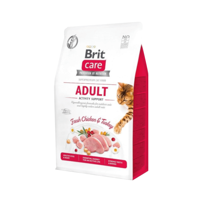 Karmy suche dla kota - Brit Care Cat Grain-free Adult Activity Support