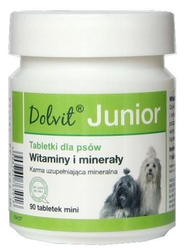 Suplementy - Dolfos Junior Mini 90 tabletek