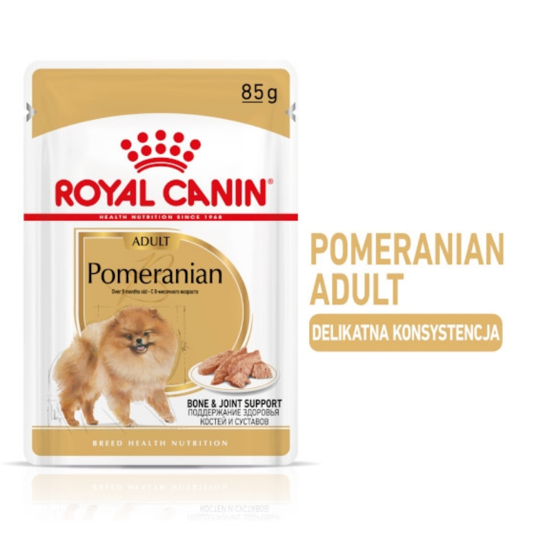 Karmy mokre dla psa - Royal Canin Adult Pomeranian in loaf (pasztet) 85g