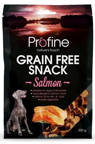 Przysmaki dla psa - Profine Grain Free z łososiem 200g