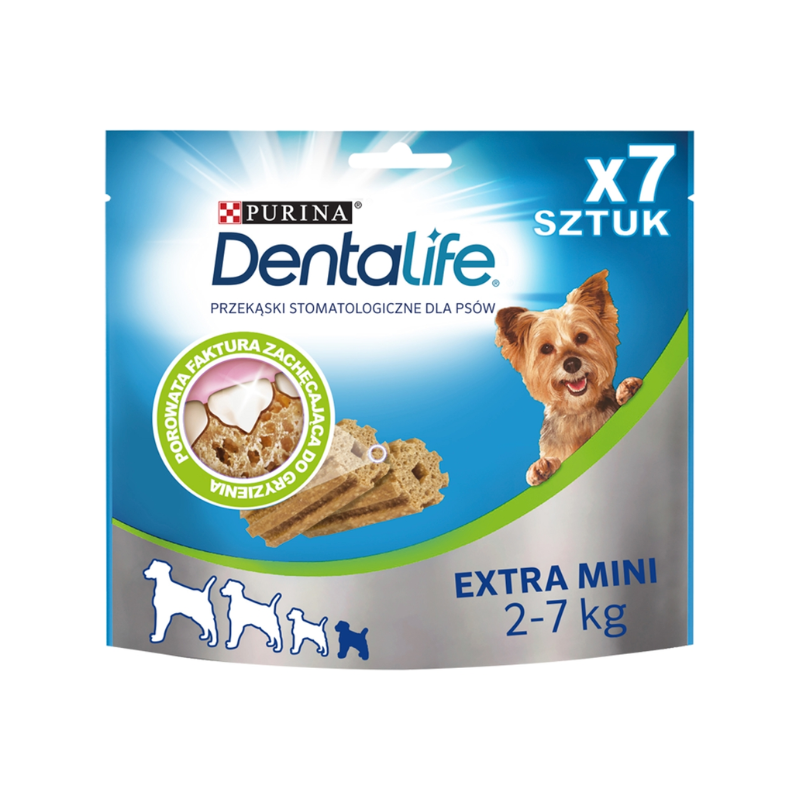 Przysmaki dla psa - Dentalife przysmak dentystyczny Extra Small 7 szt.