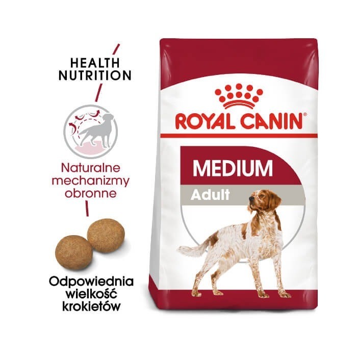 Karmy suche dla psa - Royal Canin Medium Adult