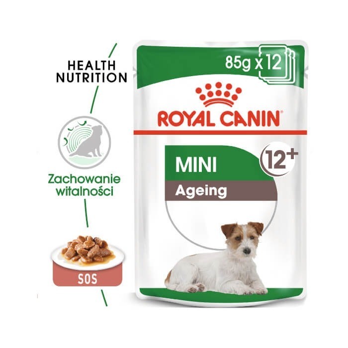 Karmy mokre dla psa - Royal Canin Mini Ageing 12+ 85g