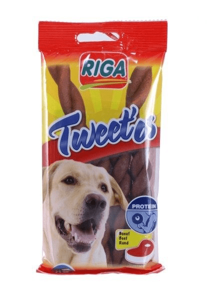 Przysmaki dla psa - Riga Dielos skręcane paluszki wołowe 5szt.