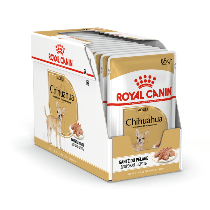 Karmy mokre dla psa - Royal Canin Adult Chihuahua saszetka 6x85g