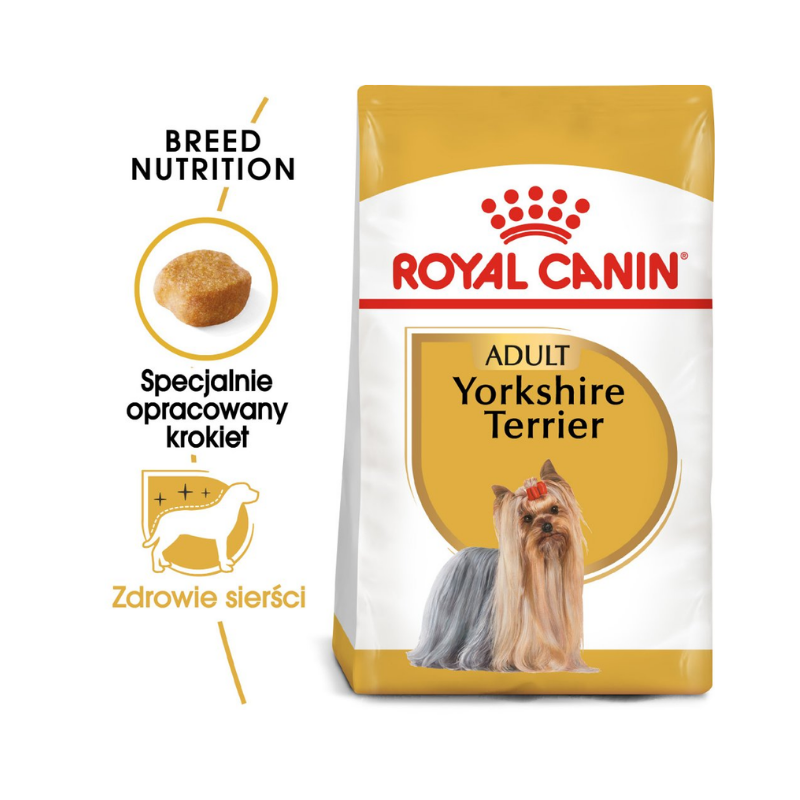 Karmy suche dla psa - Royal Canin Yorkshire Terrier Adult karma sucha dla dorosłych psów rasy yorkshire terrier