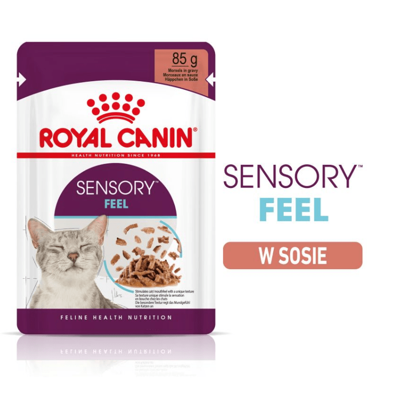 Karmy mokre dla kota - Royal Canin FHN Sensory Feel w sosie 85g