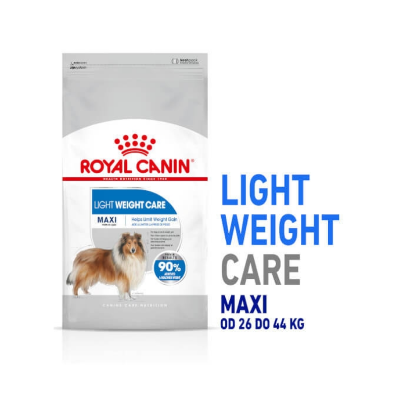 Karmy suche dla psa - Royal Canin Maxi Light Weight Care CCN